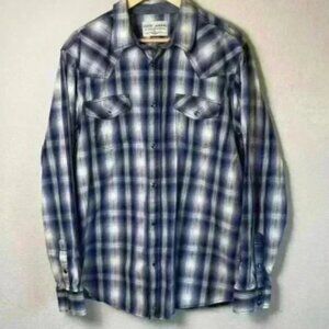Cody James Long Sleeve Western Button Down Pearl Snap Mens size XL